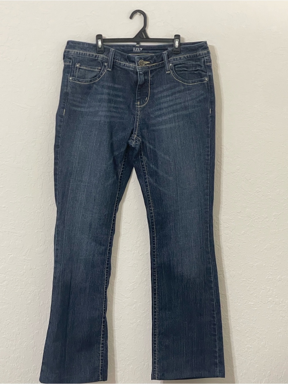 a.n.a Dark Indigo Bootcut Jeans